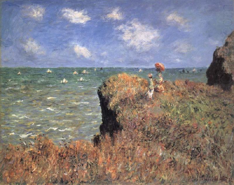 Claude Monet The Cliff Walk,Pourville china oil painting image